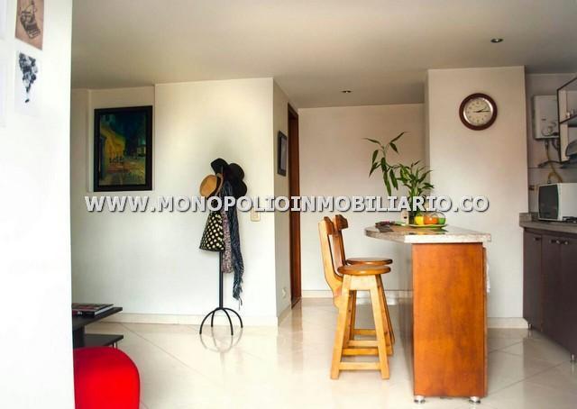 APARATAESTUDIO AMOBLADO PARA LA RENTA MEDELLÍN SANTA GEMA LA CASTELLANA COD 4592