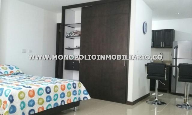 APARTAESTUDIO AMOBLADO PARA LA RENTA EN MEDELLIN SECTOR NOGAL EN BELÉN CD 4436