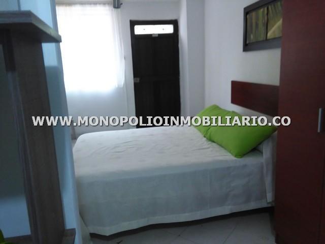 apartaestudio amoblado para la renta en laureles medellin cod 3324