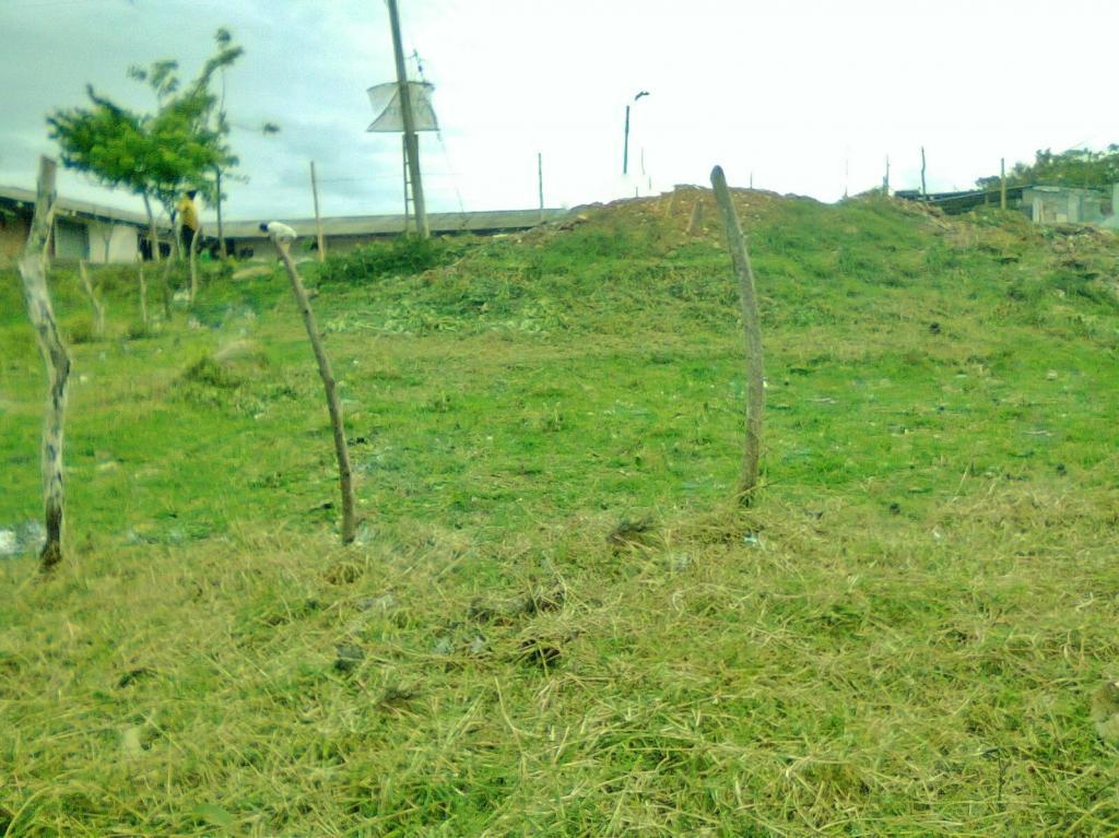 Lote en el Bordo Frente a la plaza de mercado