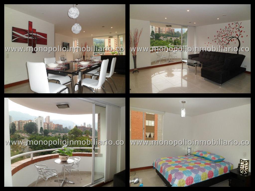 rento apartamento amoblado en el poblado cod. 751