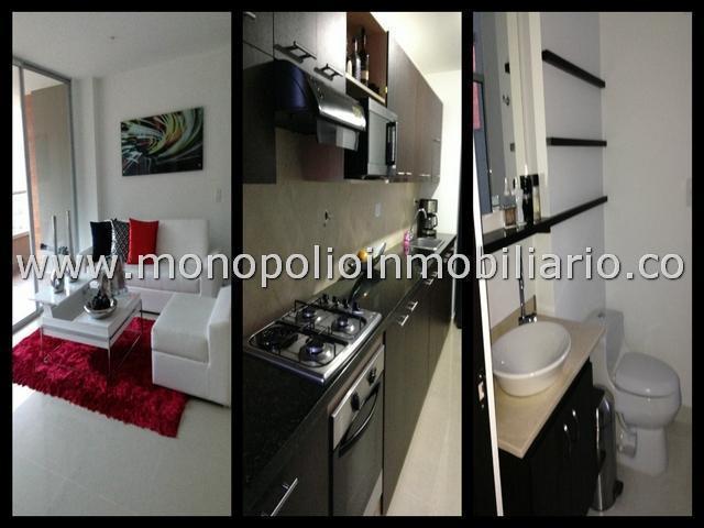 rento apartamento amoblado en el poblado cod. 770