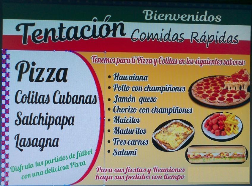 VENDO NEGOCIO COMIDAS RAPIDAS EN FLORALIA