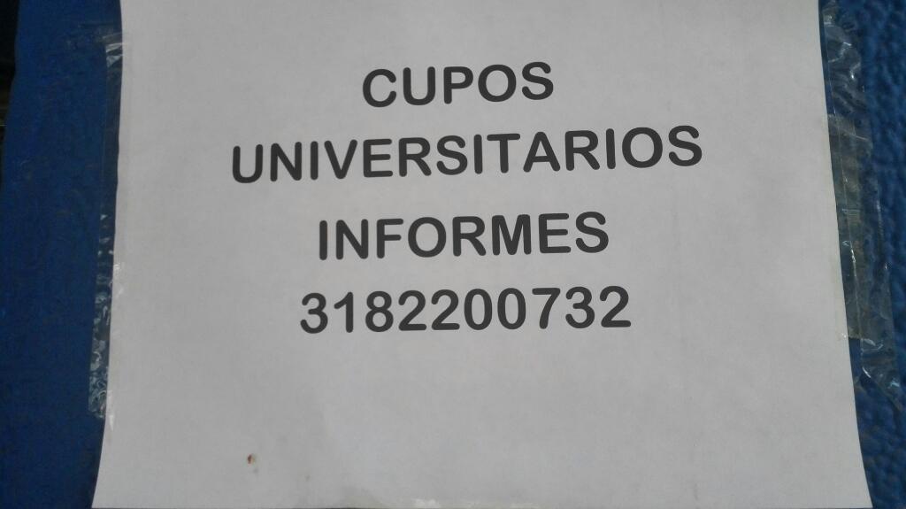 Cupos Universitarios Ucc