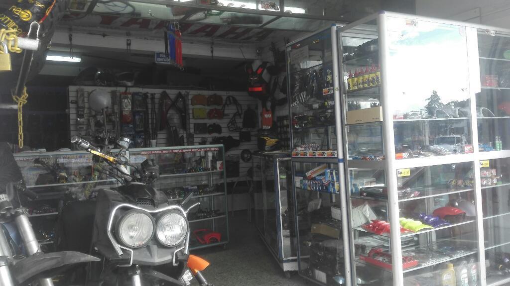 Taller y almacen de motos.. vendo o permuto