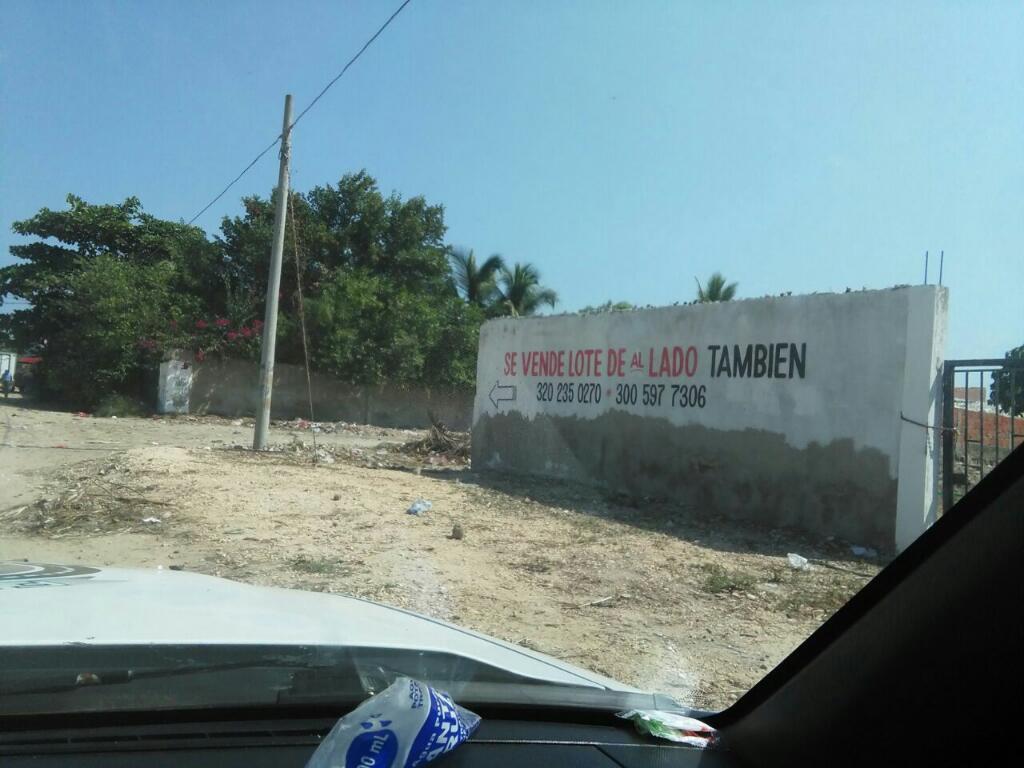 Lote en La Boquilla Serca de La Playa