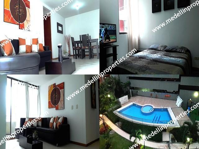 Apartamentos Amoblados en Medellin Colombia Código: 4658