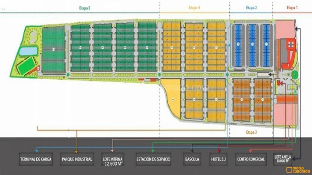 Lote o Casalote en venta en parque industrial san jorge 76M1320766