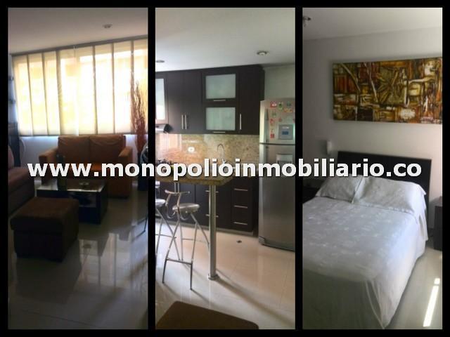 apartamento amoblado para alquilar en laureles cód. 2143