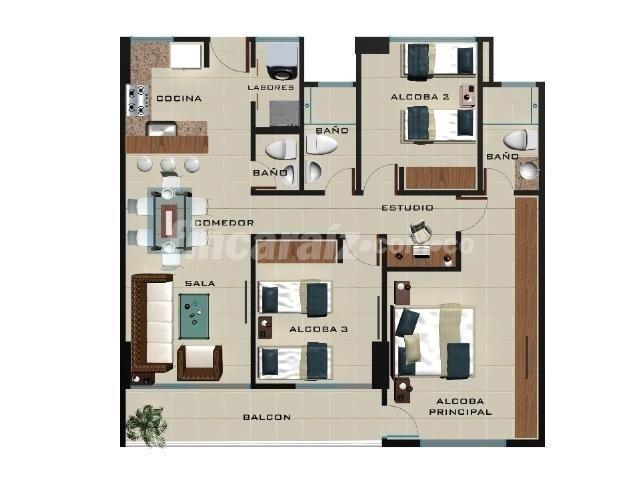 Proyecto Apartamento Para Estrenar wasi_213451 avantpropiedades