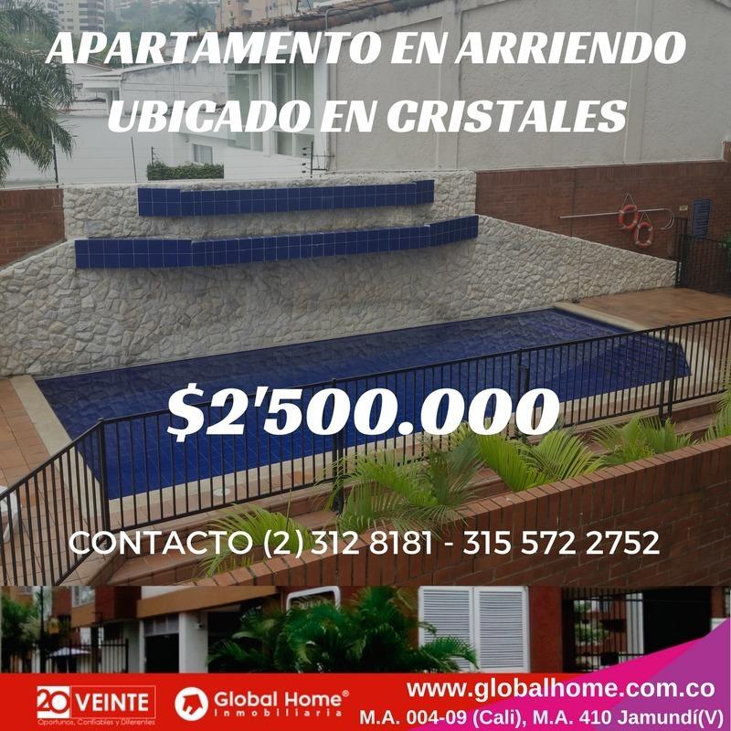 APARTAMENTO EN ARRIENDO UBICADO EN CRISTALES