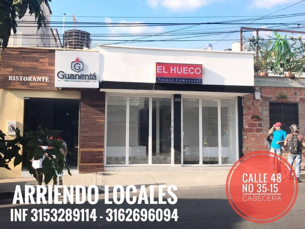 ARRIENDO LOCALES COMERCIO EL HUECO CABECERA
