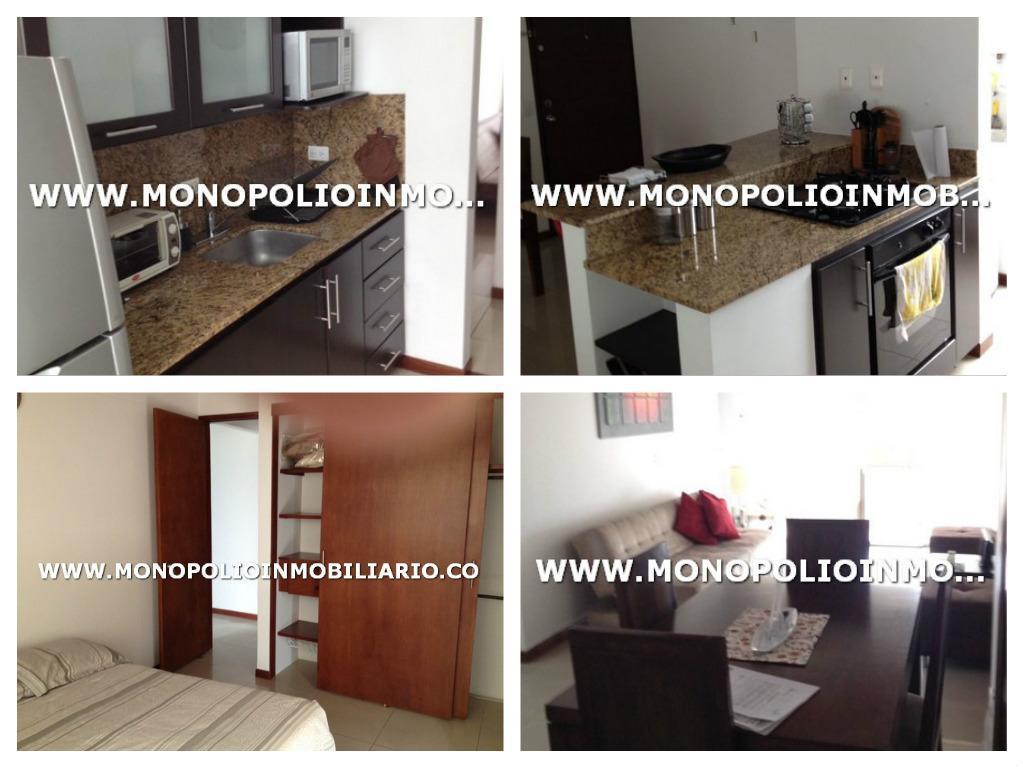 APARTAMENTO AMOBLADO PARA LA RENTA EN ENVIGADO LA ABADIA COD 7042_*