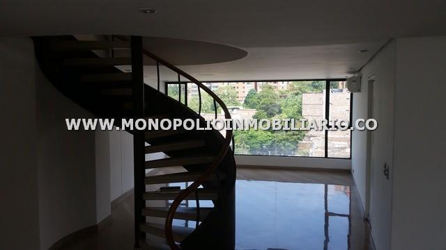 PENTHOUSE PARA LA RENTA EN EL POBLADO MEDELLIN COD 3707