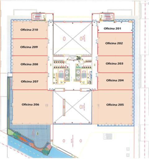 Oficina para arriendo dentro de la zona franca Código. 60216