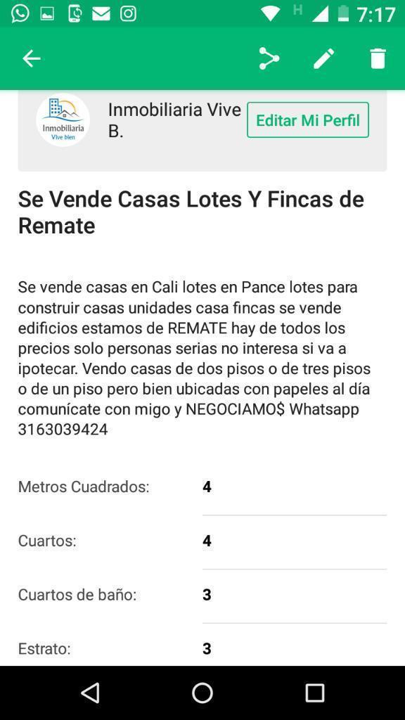 Se Venden Fincas Lotes Casas Todo Barato